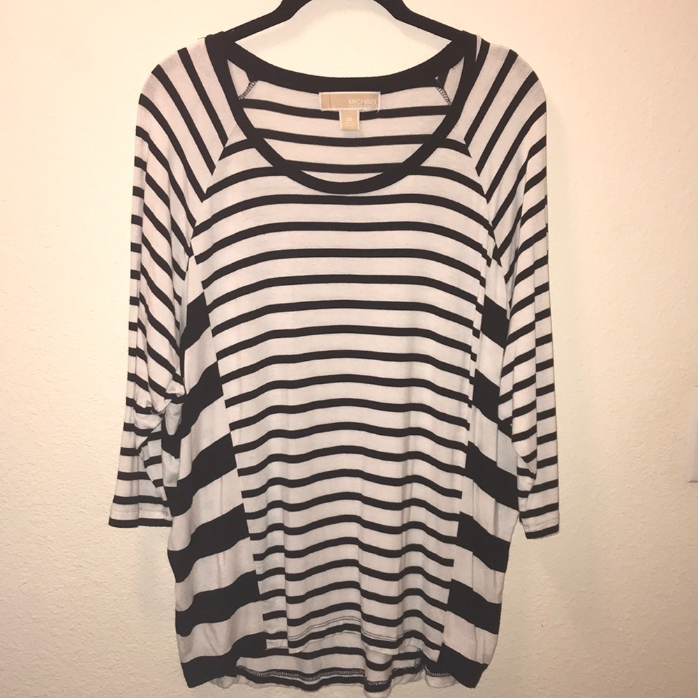 EUC Michael Kors Striped Tunic